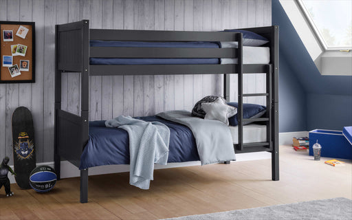 Bluebell Bunk Bed Anthracite - Luminex FurnitureBunk BedBEL302
