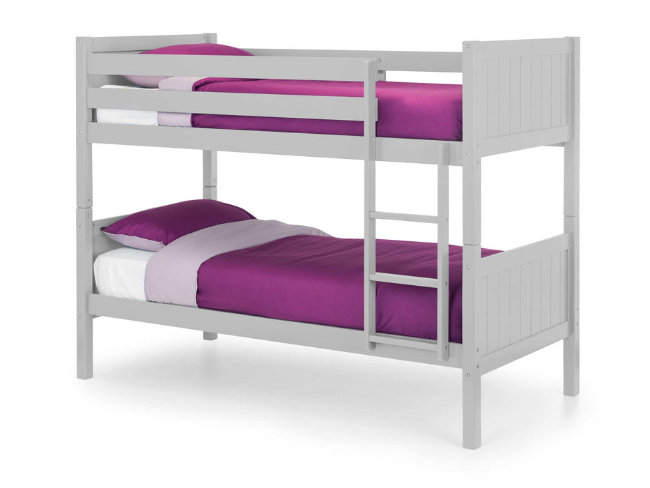 Bluebell Bunk Bed Dove Grey - Luminex FurnitureBunk BedBEL303
