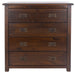 Boston 4 Drawer Chest – Dark Brown - LuminexFurnitureChest of DrawersBT214