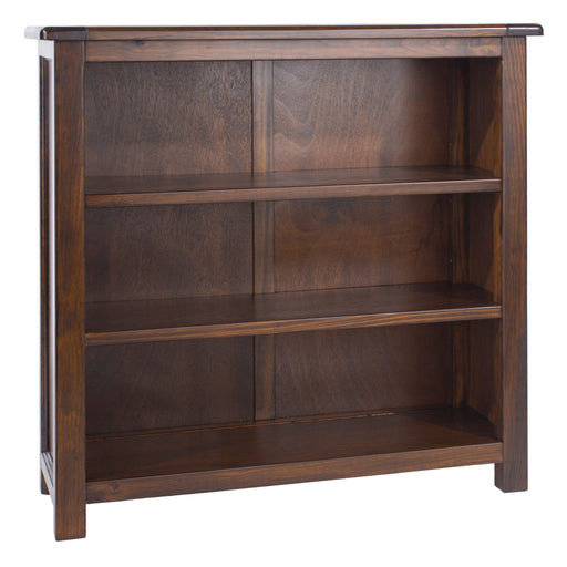 Boston Bookcase Dark Brown Low - LuminexFurnitureBookcaseBT311