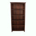 Boston Bookcase Dark Brown Tall - LuminexFurnitureBookcaseBT312