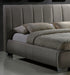 Braunston Bed – Sand Fabric Upholstered Frame - Luminex FurnitureBedBRAU46SAND