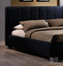 Braunston Grey Fabric Bed - Luminex FurnitureBedBRAU46GREY