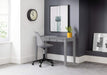 Braxden Desk – Grey Lacquer with 2 Drawers - Luminex FurnitureDeskCAR204