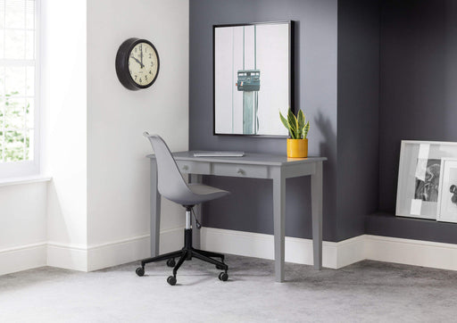 Braxden Desk – Grey Lacquer with 2 Drawers - Luminex FurnitureDeskCAR204