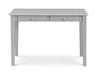 Braxden Desk – Grey Lacquer with 2 Drawers - Luminex FurnitureDeskCAR204