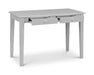 Braxden Desk – Grey Lacquer with 2 Drawers - Luminex FurnitureDeskCAR204