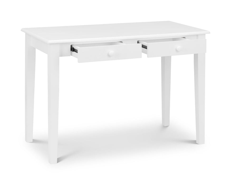 Braxden Desk – White Lacquer with 2 Drawers - Luminex FurnitureDeskCAR201
