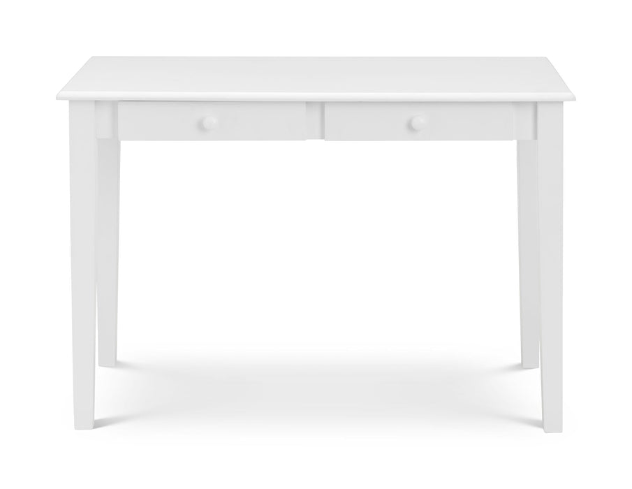 Braxden Desk – White Lacquer with 2 Drawers - Luminex FurnitureDeskCAR201