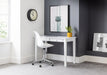 Braxden Desk – White Lacquer with 2 Drawers - Luminex FurnitureDeskCAR201