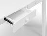 Braxden Desk – White Lacquer with 2 Drawers - Luminex FurnitureDeskCAR201