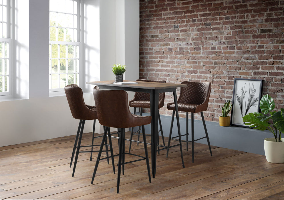 Braylin Faux Leather Bar Stool - Luminex FurnitureStoolLUX204
