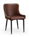 Braylin Faux Leather Dining Chairs Set Of 2 - Brown or Black - Luminex FurnitureChairsLUX105