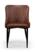 Braylin Faux Leather Dining Chairs Set Of 2 - Brown or Black - Luminex FurnitureChairsLUX105