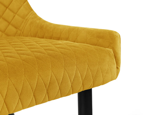 Braylin High Back Velvet Bench – Blue, Mustard, or Grey - Luminex FurnitureBench SeatLUX301