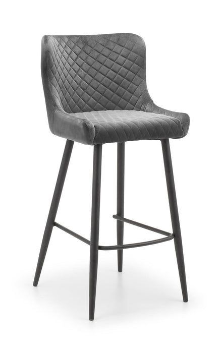 Braylin Velvet Bar Stool - Luminex FurnitureStoolLUX201
