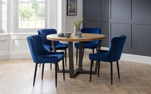 Braylin Velvet Dining Chairs - Set Of 2 - Luminex FurnitureChairsLUX101