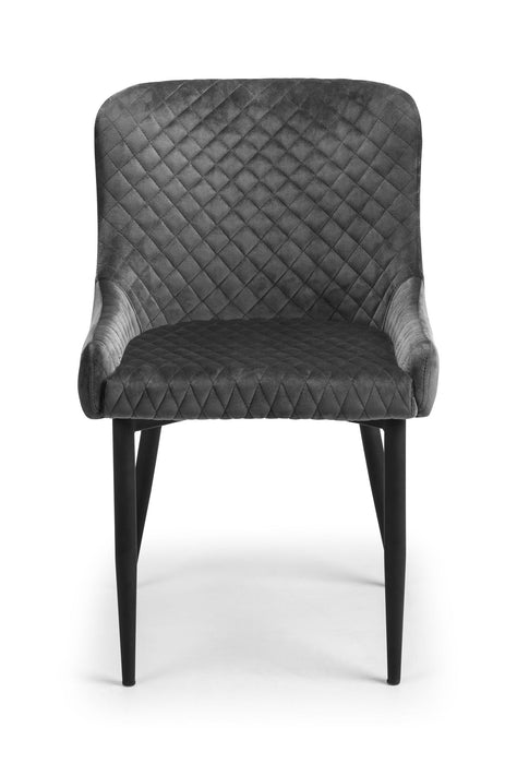 Braylin Velvet Dining Chairs - Set Of 2 - Luminex FurnitureChairsLUX102
