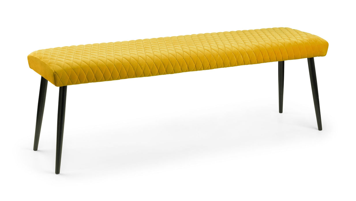 Braylin Velvet Low Bench - Luminex FurnitureBench SeatLUX401
