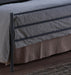 Brennington Bed Silver Metal - Luminex FurnitureBedBRE3