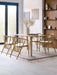 Brian Oak Curved Back Dining Chair - Luminex FurnitureChairsROR001