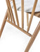 Brian Oak Curved Back Dining Chair - Luminex FurnitureChairsROR001