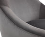 Briar Grey Velvet Armchair with Gold Tipped Oak Legs - Luminex FurnitureOccasional ChairsELL301