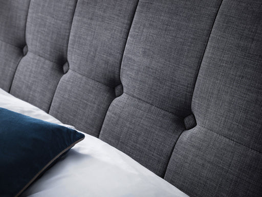 Brielle Bed - Slate Linen - Luminex FurnitureFabric BedsSOR101