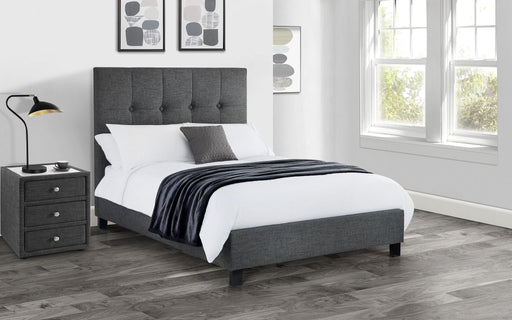 Brielle Bed - Slate Linen - Luminex FurnitureFabric BedsSOR101