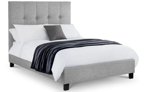 Brielle High Headboard Bed 180Cm - Light Grey - Luminex FurnitureFabric BedsSOR403