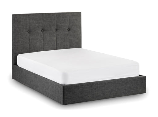 Brielle Ottoman Storage Bed - Slate Linen - Luminex FurnitureFabric BedsSOR201