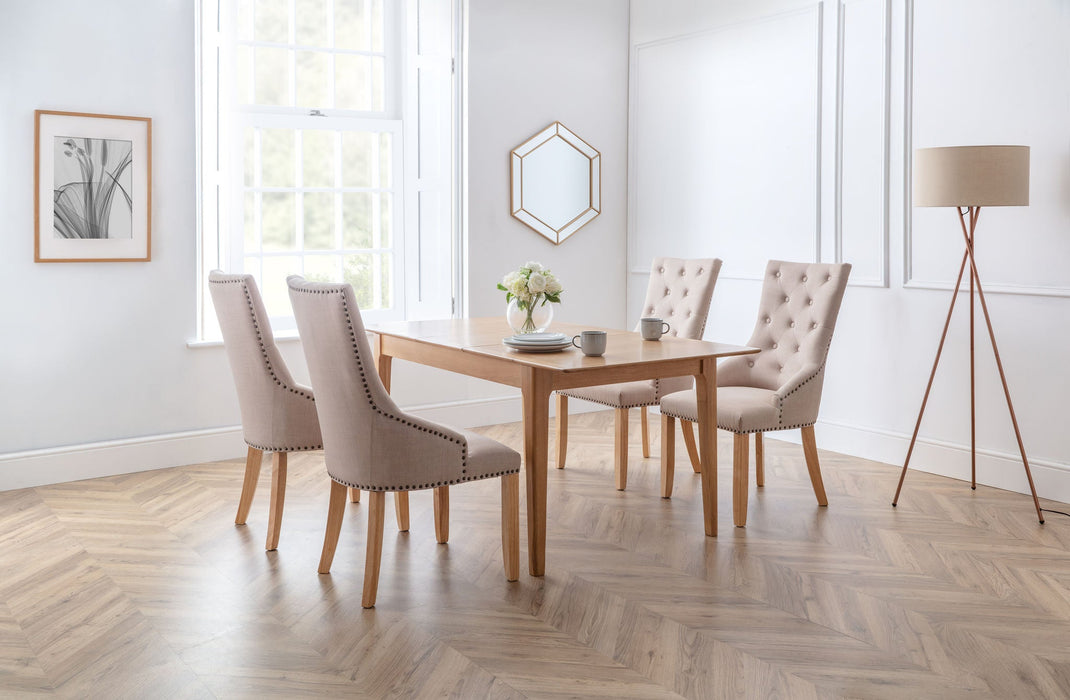 Brisa Button Back Dining Chairs – Set of 2 - Luminex FurnitureChairsLOI202