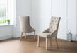 Brisa Button Back Dining Chairs – Set of 2 - Luminex FurnitureChairsLOI202