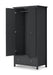Brixton 2 Door Combination Wardrobe - Anthracite - Luminex FurnitureWardrobeMAI156