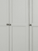 Brixton 3 Door Combination Wardrobe - Dove Grey - Luminex FurnitureWardrobeMAI007