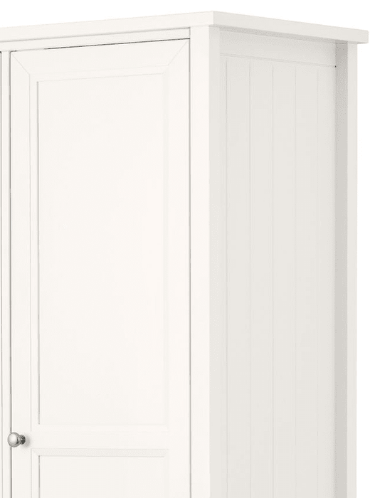 Brixton 3 Door Combination Wardrobe - Surf White - Luminex FurnitureWardrobeMAI107