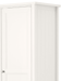 Brixton 3 Door Combination Wardrobe - Surf White - Luminex FurnitureWardrobeMAI107