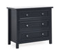 Brixton 3 Drawer Chest – Anthracite New England Style - Luminex FurnitureChest of drawersMAI152