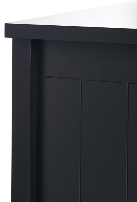 Brixton 3 Drawer Chest – Anthracite New England Style - Luminex FurnitureChest of drawersMAI152
