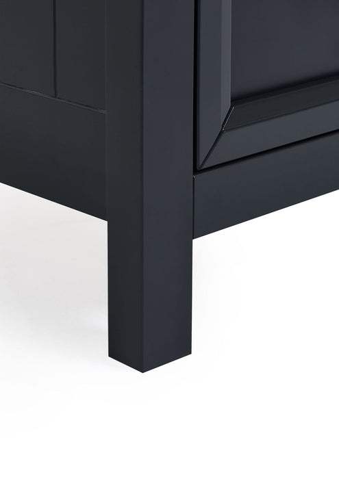 Brixton 3 Drawer Chest – Anthracite New England Style - Luminex FurnitureChest of drawersMAI152