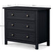 Brixton 3 Drawer Chest – Anthracite New England Style - Luminex FurnitureChest of drawersMAI152