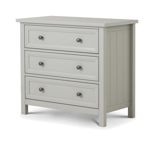 Brixton 3 Drawer Chest in Dove Grey - Luminex FurnitureChest of drawersMAI002