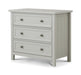 Brixton 3 Drawer Chest in Dove Grey - Luminex FurnitureChest of drawersMAI002
