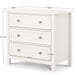 Brixton 3 Drawer Wide Chest - Surf White - Luminex FurnitureChest of drawersMAI102