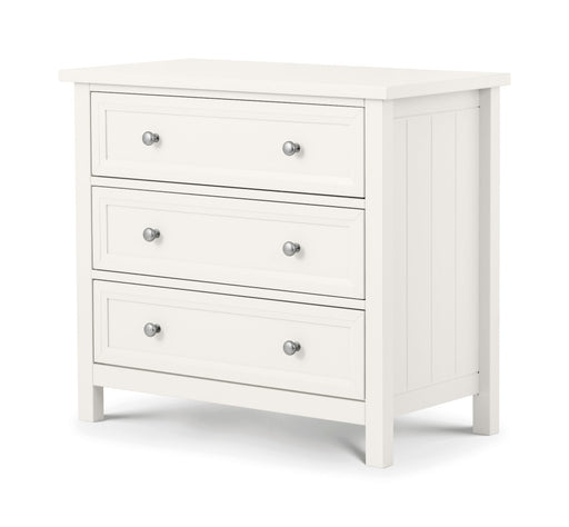 Brixton 3 Drawer Wide Chest - Surf White - Luminex FurnitureChest of drawersMAI102