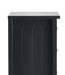 Brixton 5 Drawer Tall Chest - Anthracite - Luminex FurnitureChest of drawersMAI154