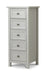 Brixton 5 Drawer Tall Chest - Dove Grey - Luminex FurnitureChest of drawersMAI004