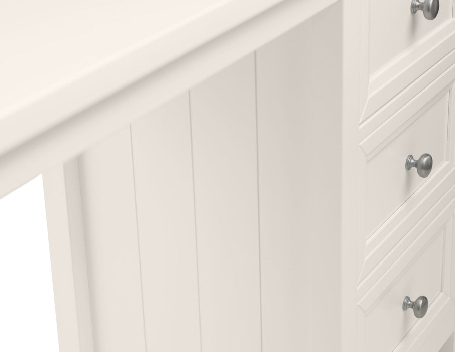 Brixton 6 Drawer Dressing Table - Surf White - Luminex FurnitureDressing TableMAI111