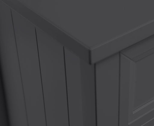 Brixton 6 Drawer Wide Chest in Anthracite - Luminex FurnitureChest of drawersMAI155