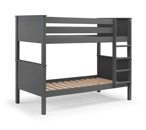Brixton Bunk Bed – Anthracite Wooden Convertible Bunk - Luminex FurnitureBunk BedMAI166